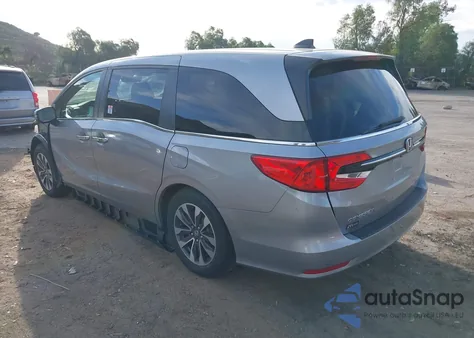 2022 Honda Odyssey Ex-L z USA, uszkodzony, nr VIN 5FNRL6H7XNB030313